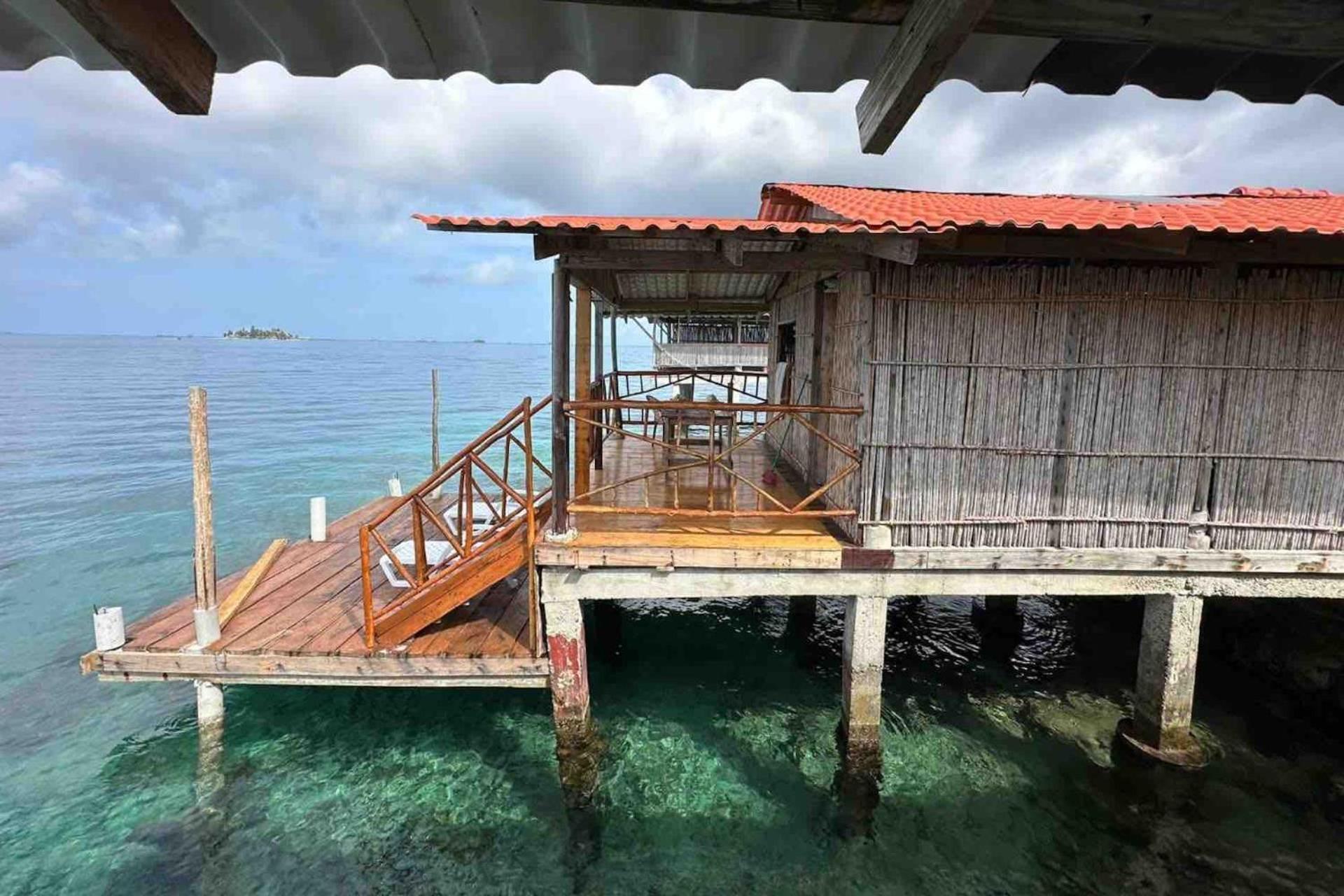 San Blas Islands - Private Cabin Over-The-Ocean Including Meals Mandinga Exterior photo